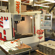 Precision milling on a range of 4-axis HAAS vertical CNC machining centers with travels up to 20” x 50” x 25”
