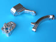 Surgical robotic prototype components
machined from customer supplied 3D models
